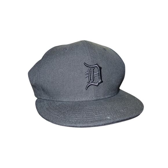 New Era 59Fift Detroit Tigers 7.5 Black Fitted Cap - Picture 1 of 7